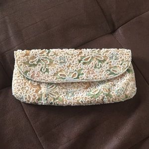 Beaded and Embroidered Clutch